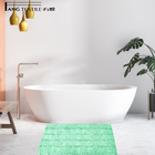 Soft Loop Pile Terry Microfiber Chenille Bath Mat Anti Slip Non Shedding