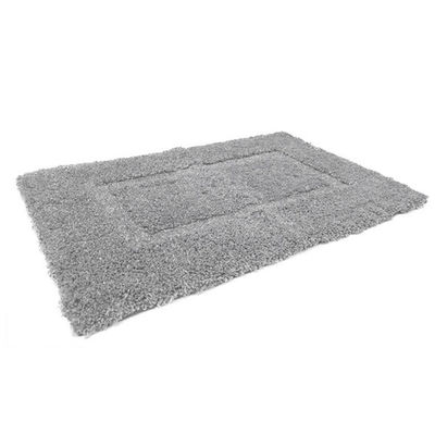 Durable Microfiber Anti Slip Shower Mat Rectangle Rubber Backed Bath Rugs