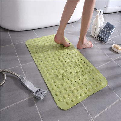 Non Slip Shower Bath Mat With Massage Style Foot Scrub Anti Slip PVC Bath Mat