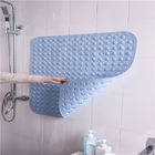 Customized Printed Plastic Non Slip Suction Backing Bath Mat PVC Shower Mat