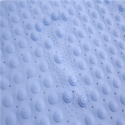 Modern Style Design Bathroom Mat Anti- Bacterial Non Slip Washable PVC Bath Mat