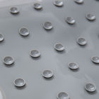 Grey Fluffy 24''x38'' Microfiber Bathroom Mats Super Water Absorption