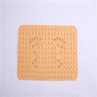 OEM Design And Material Anti Bacteria Bathroom Printed Designs PVC Bath Mat