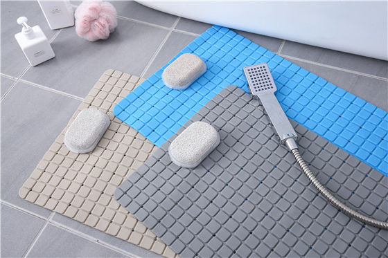 Antibacterial 360g Bathtub Plastic Non Slip Bath Mat Machine Washable