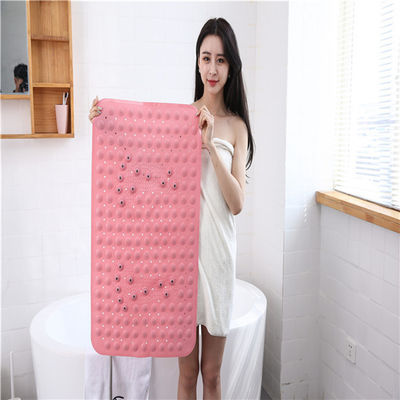 Suck Cups Backing 63 X 72cm PVC Bath Mat Non Skid Tub Mat