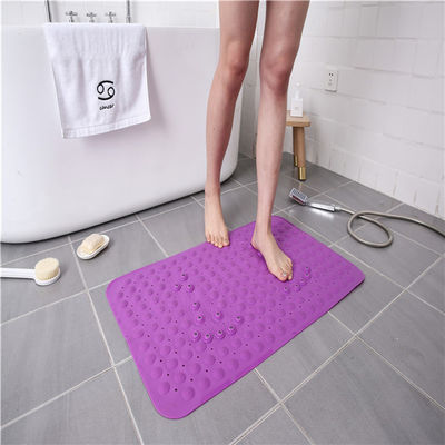 Massage Function 60 X 90cm PVC Anti Slip Bath Mat Plain Bath Mat