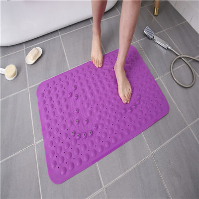 Massage Function 60 X 90cm PVC Anti Slip Bath Mat Plain Bath Mat