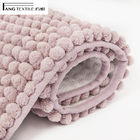 TPR Bottom  Ultra Thick Chenille Bath Mat Runner with high breathability