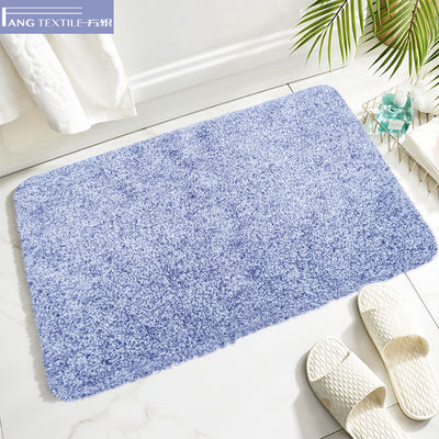 Yarn Fastness D4 Microfiber Latex Backed Bath Mats Eco Friendly