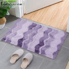 High Absorbent 20x30 Microfiber Bathroom Shower Mat easy cleaning
