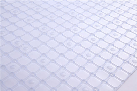 PVC Plaid 69 × 39cm Anti Slip Tub Mats Waterproof Shower Rug