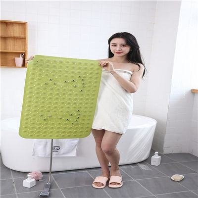 Suck Cups Backing 63 X 72cm PVC Bath Mat Non Skid Tub Mat