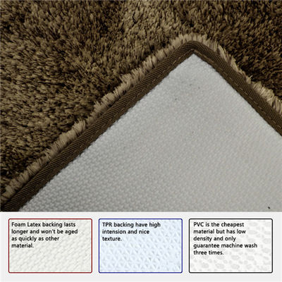 Fast Dry 1.5Inch Machine Washable Shower Mat Anti Slip Mat For Bathroom Floor