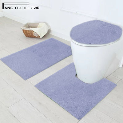 BSCI Shaggy Micro Polyester Bath Rug Anti Bacterial