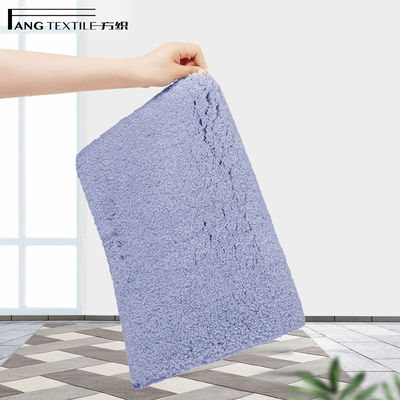 BSCI Shaggy Micro Polyester Bath Rug Anti Bacterial