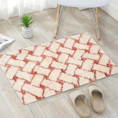 Moisture Absorber Chenille Latex Backed Tufted Bath Rug