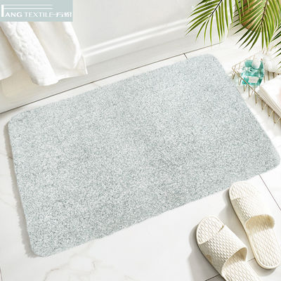 D4 Microfiber Washable Latex Backed Bathroom Rugs quick absorption